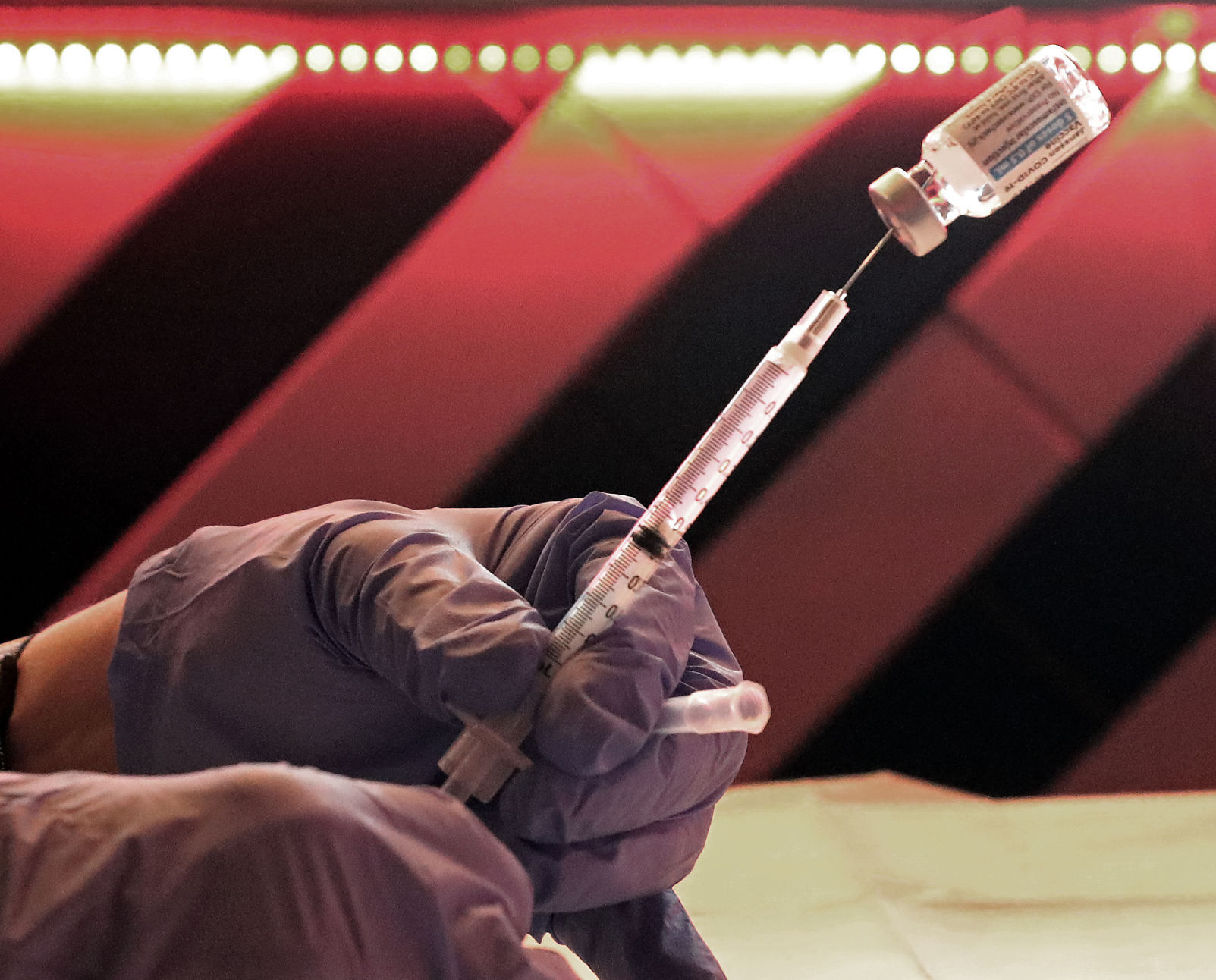Restaurant workers vaccine